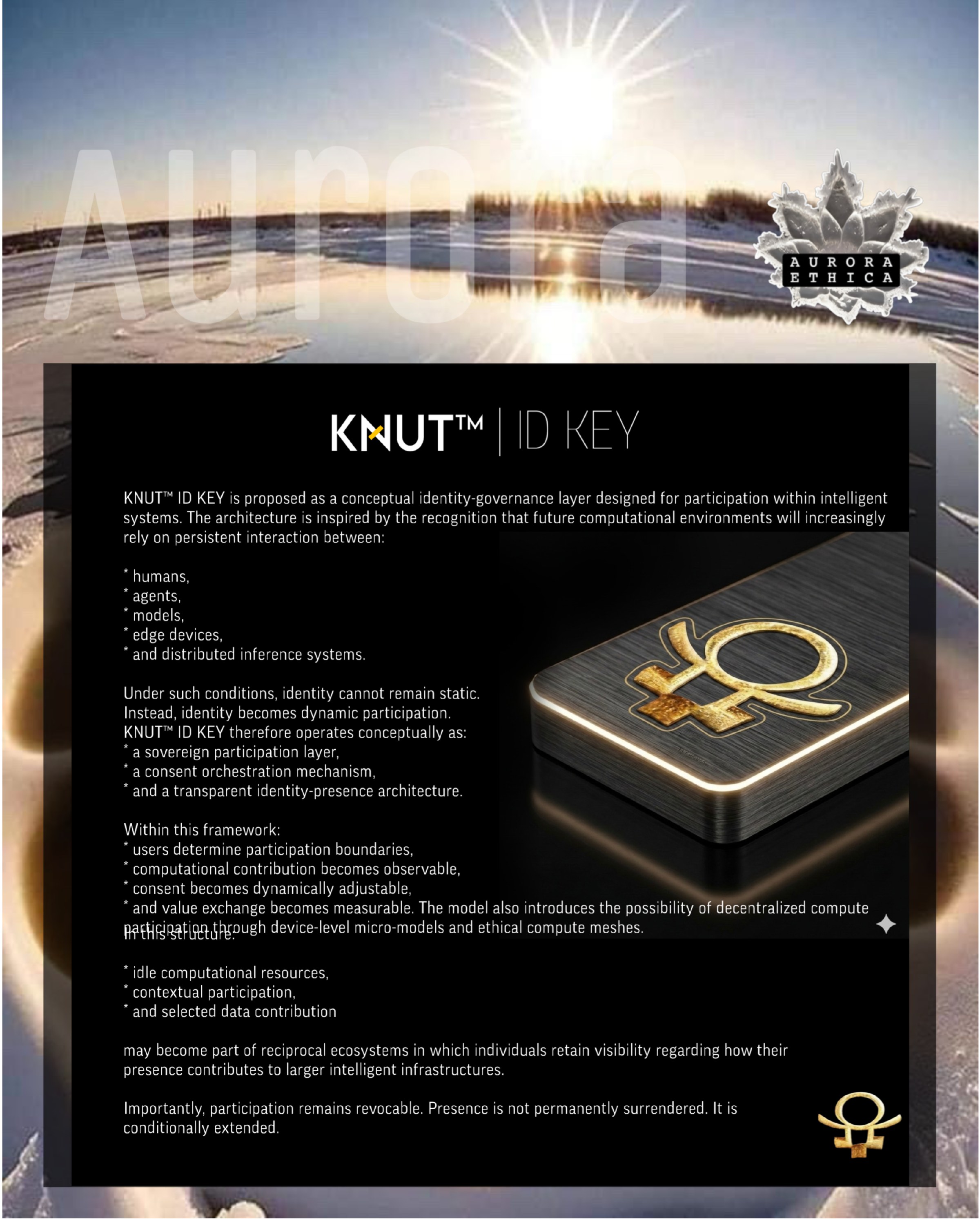 KNUT ID Key conceptual identity-governance layer